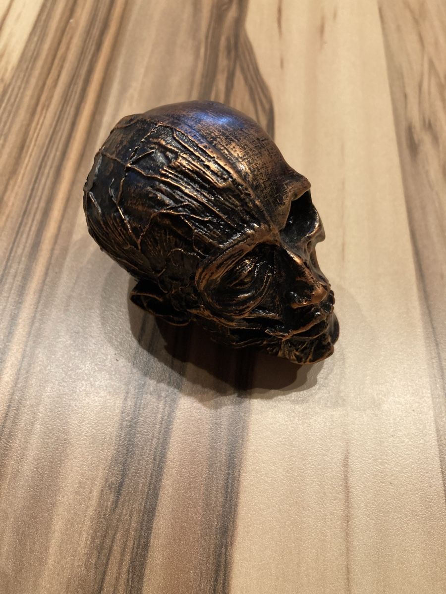 Skulpturen & Statuen: Schädel 2 Gesichter Totenkopf Skull – Neu und originalverpackt aus Aarwangen von to-hirschi 1
