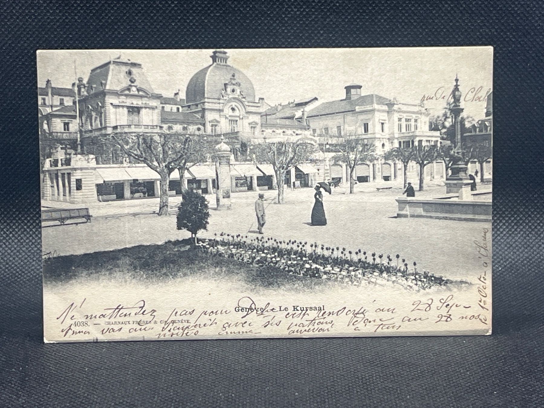 Ansichtskarten: Genève - Le Kursaal – Gebraucht aus Widnau von Brusi9