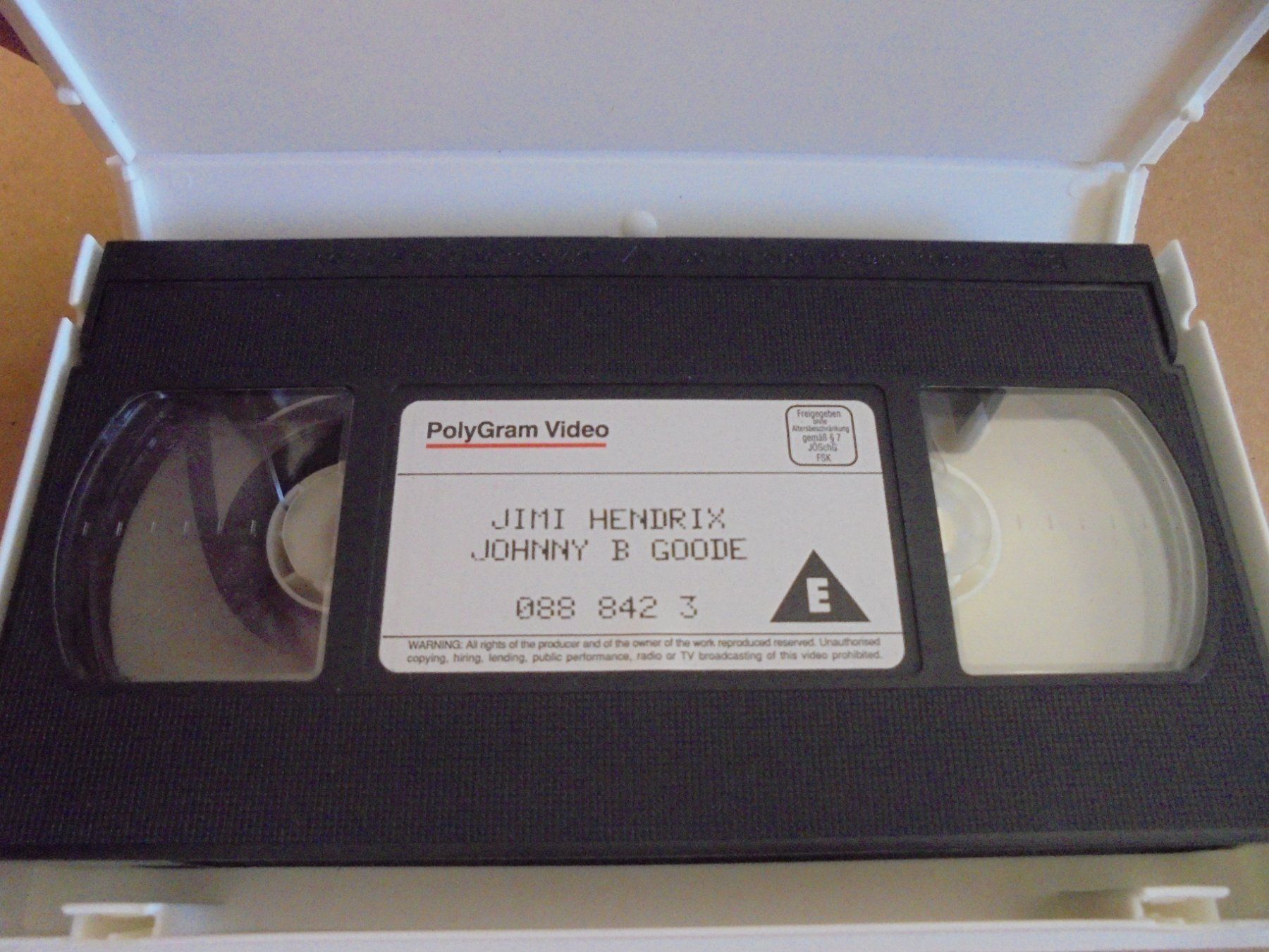 Tutti i VHS: Jimi Hendrix " Johnny B. Goode " VHS UK 1993 – Usato da Crissier venduto da Promopost 3