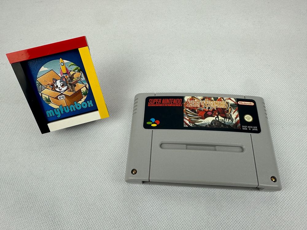Nintendo Giochi: Super Nintendo Secret of Evermore SNES – Usato da Kappel SO venduto da MyFunBox