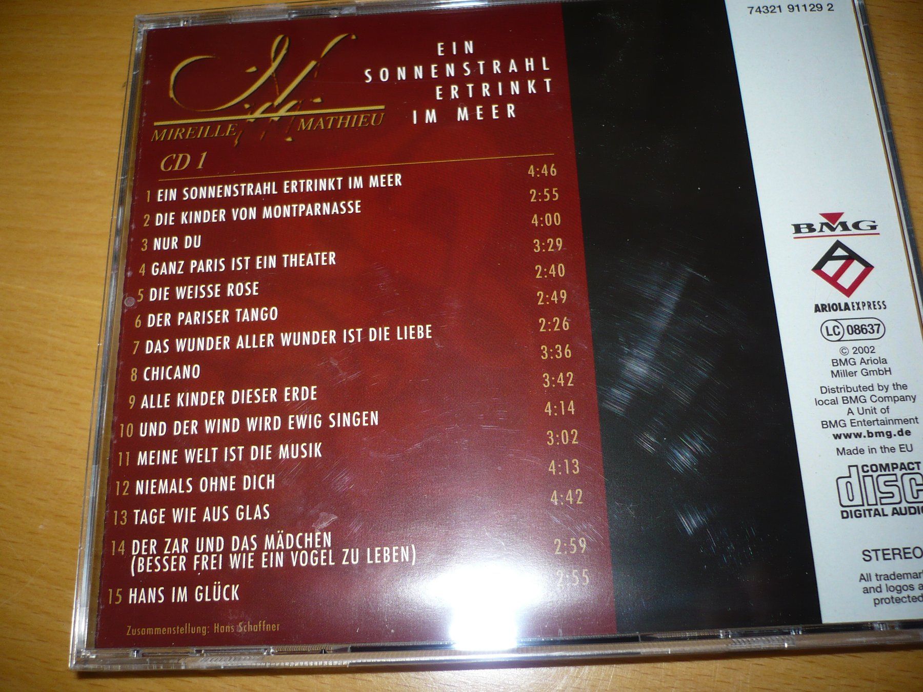 CD: MIREILLE MATHIEU, 3 CD Box Set – Nuovo (secondo la descrizione) da Merzligen venduto da Marthe22 2