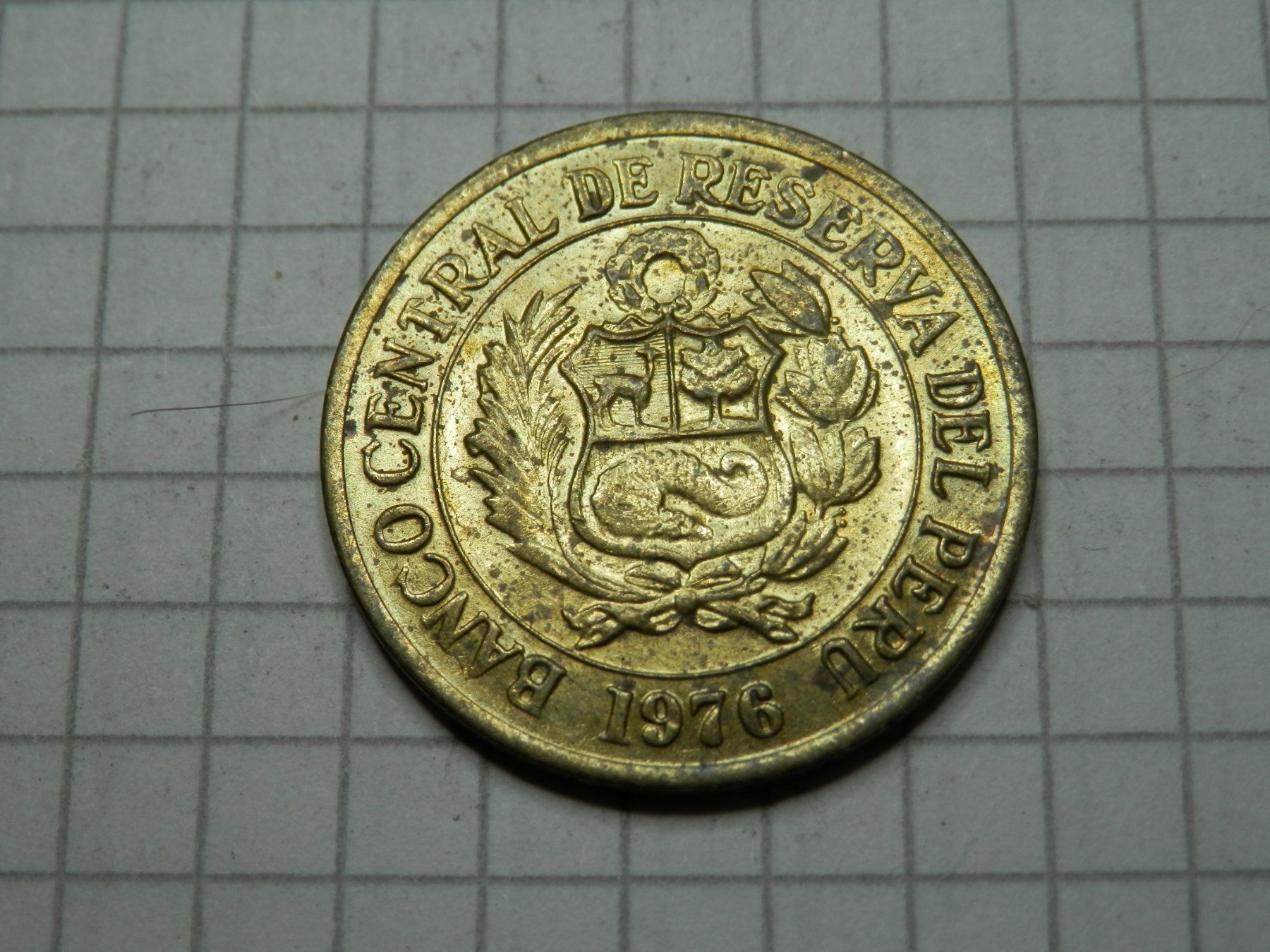 Alle Münzen: Peru 1 Sol, 1976 – Gebraucht aus Weiach von weiach81