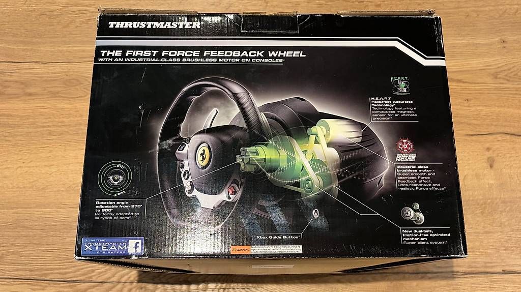 Controller: Thrustmaster TX Racing Wheel Ferrari 458 Italia Edition – Usato da Schindellegi venduto da Reschech 2