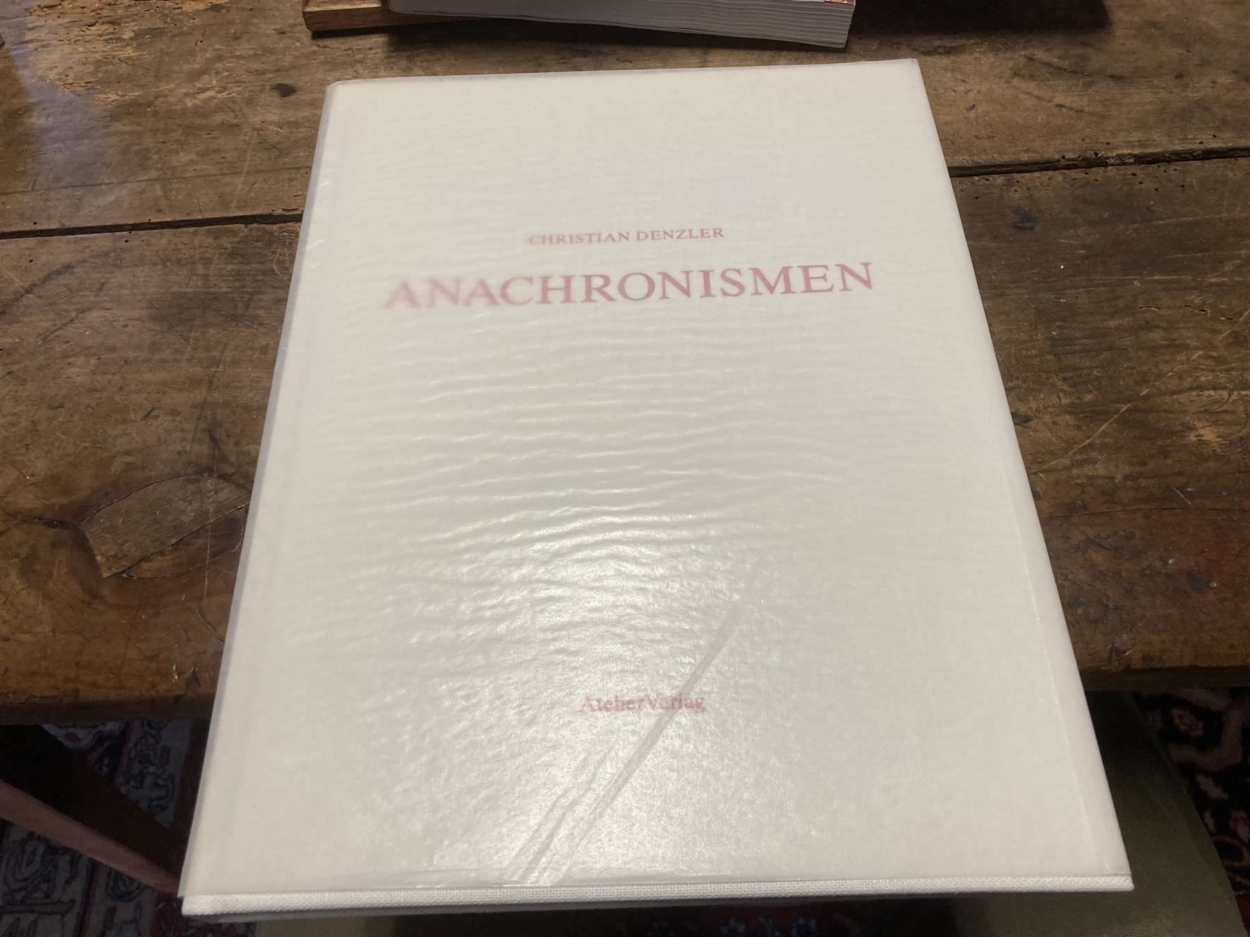 Libri: DENZLER Urs Anachronismen – Usato da Bern venduto da Jwpm66