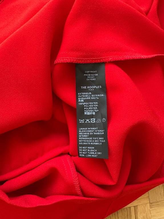 Vestiti: Rotes Kleid/Winkelkleid von the Kopples – Usato da Wädenswil venduto da theresa_soph 4