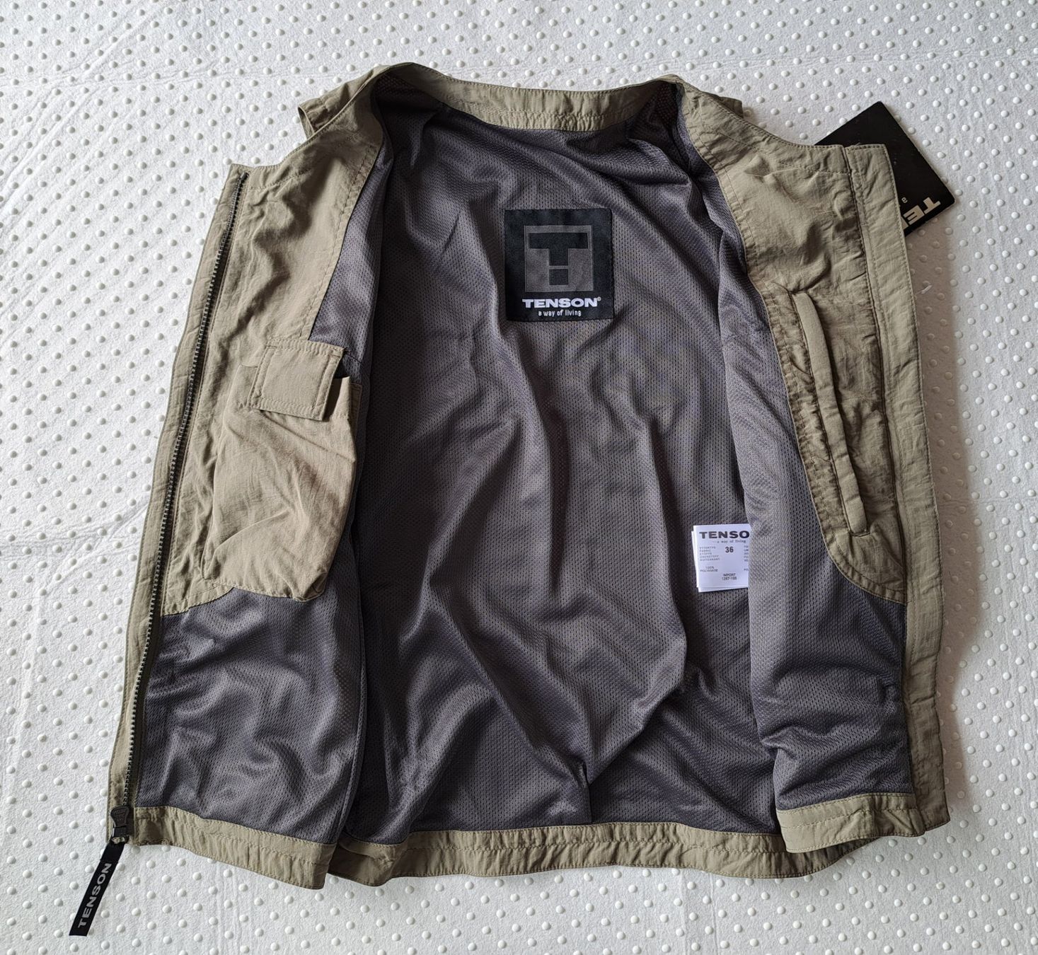 Gilet & Giacche: Tenson Outdoor Weste khaki, Gr. S – Nuovo (secondo la descrizione) da Gysenstein venduto da joshuas81 2
