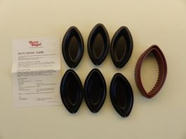 6 Schiffli Backbleche + 2 Ausstechformen / Betty Bossi NEU