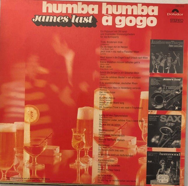 Dischi in vinile: 4x LPs James Last – Usato da Grüningen venduto da azulgrisvinyl 3