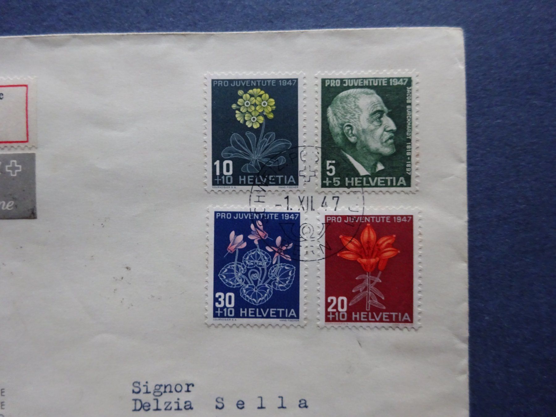 Tutti i francobolli: 1947 Pro Juventute FDC – Usato da Appenzell-Steinegg venduto da adi1975 6