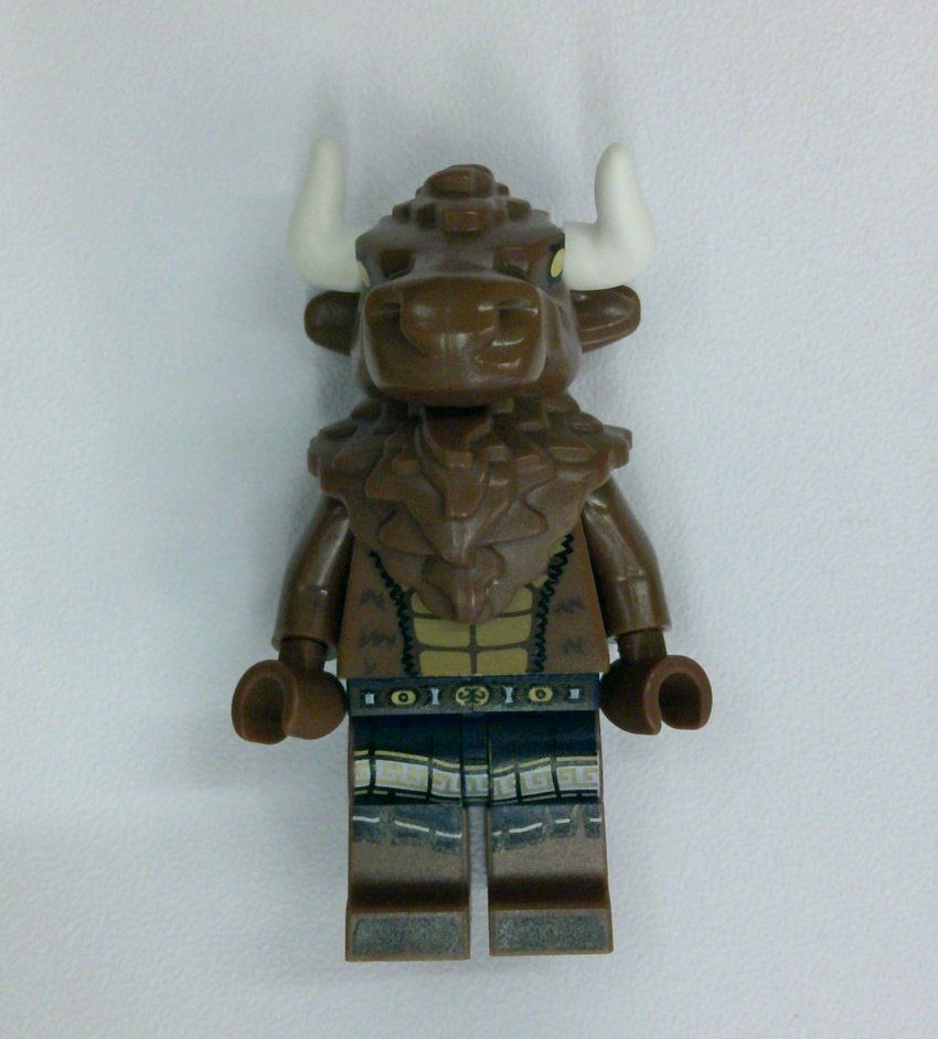 Lego Figuren: Lego Minifigur Serie 6 Minotaur – Gebraucht aus Sirnach von sagrotin