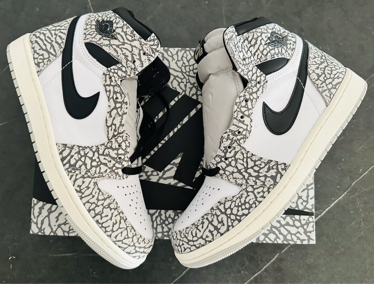 Scarpe da uomo: Jordan 1 elephant print new – Nuovo e nell'imballaggio originale da Biel/Bienne venduto da Akwawini 1