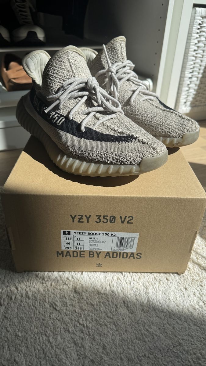 Adidas Scarpe da uomo: Adidas Yeezy Boost 350 V2 Gr. 46 SLATE – Usato da Chur venduto da noggerlover 2