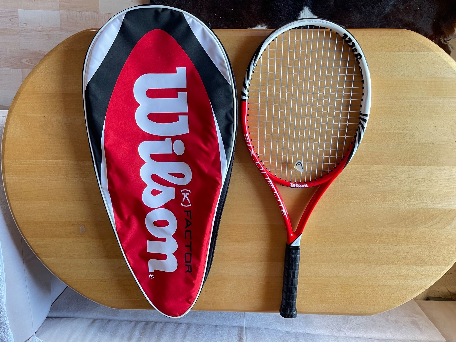 Wilson Racchette: Wilson K-Factor Tennisschläger + Tasche – Usato da Kriens venduto da Angie88 2