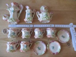 antikes Puppengeschirr, Puppenstube Porzellan