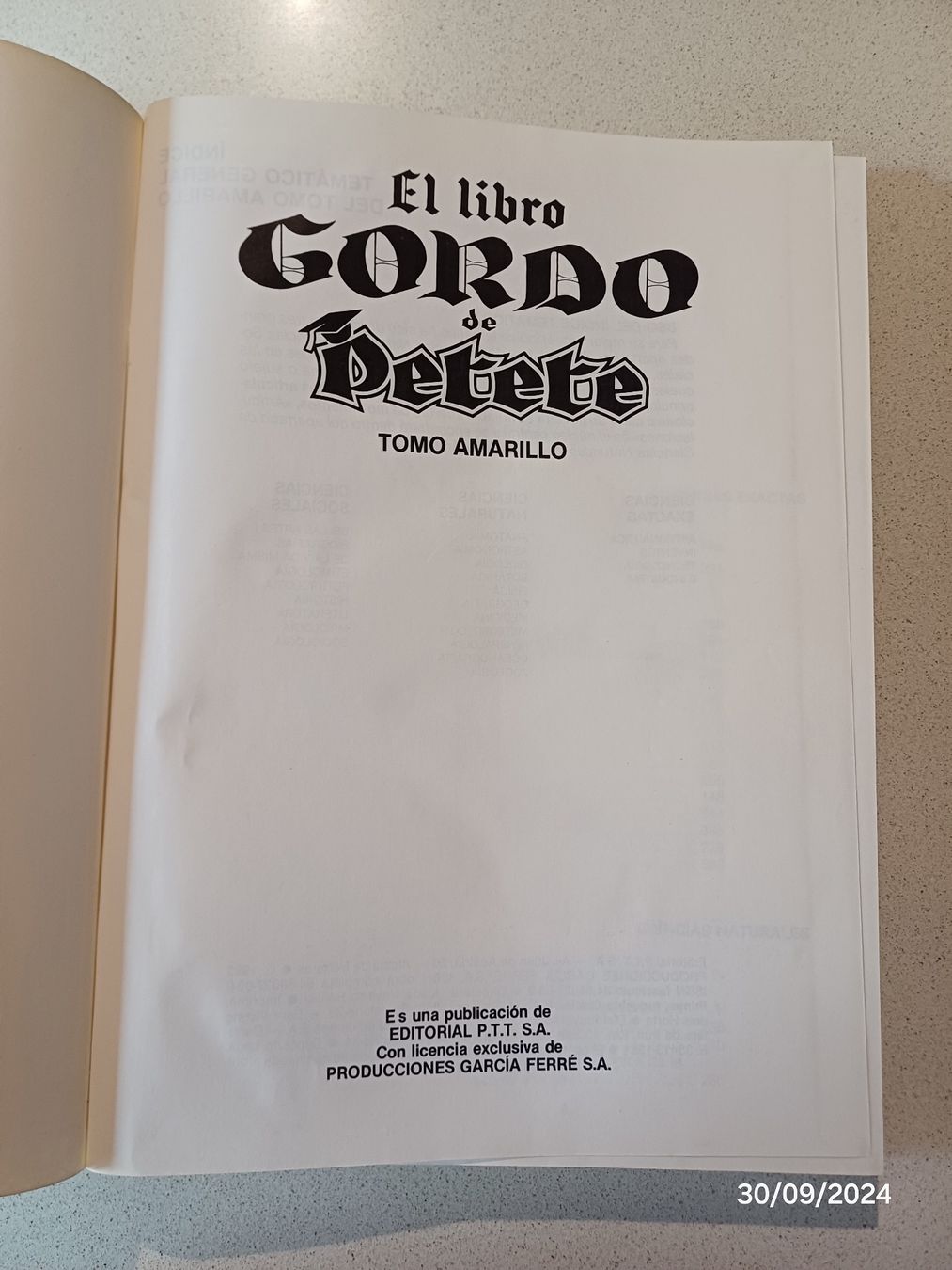 Libri: Spanischen Buch : El libro Gordo de Petete "Tomo Amarillo" – Usato da Würenlos venduto da JRP_71 3