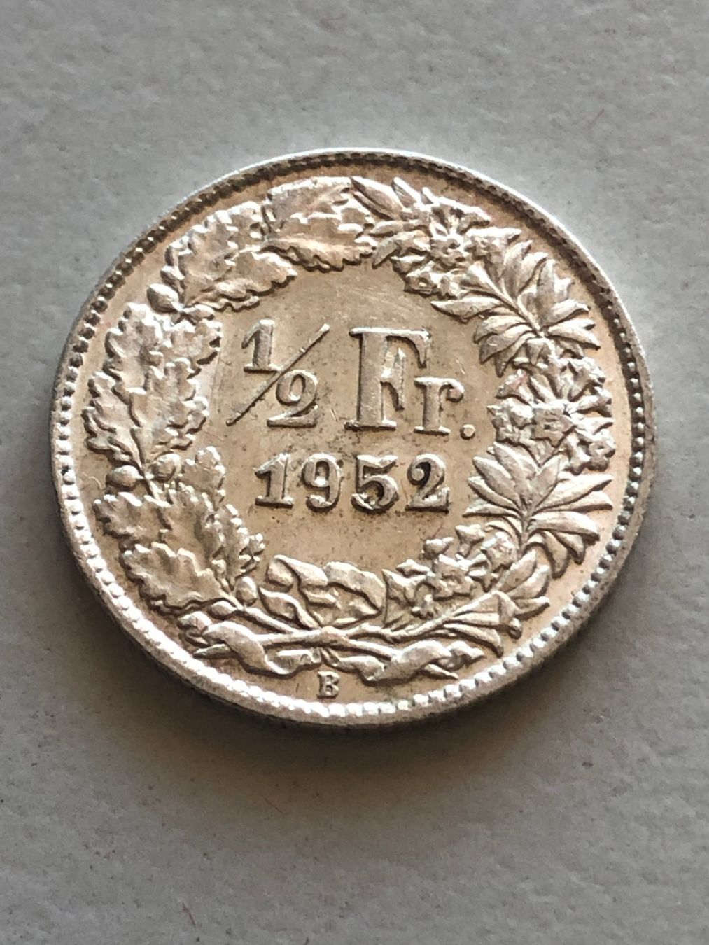 Tutti le monete: 50 Rp. 1952 – Usato da Schötz venduto da Odpa