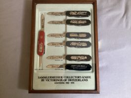 Victorinox "SCHLACHTENMESSER SAMMLERBOX“ 1983-1991 Neu!