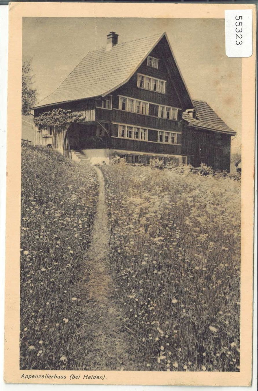 Cartoline postali: Appenzellerhaus bei Heiden – Usato da Ettingen venduto da Kartenplanet