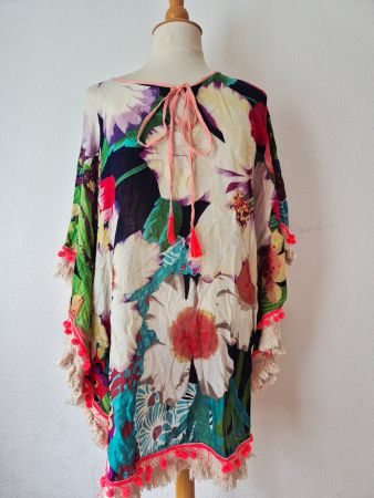 PONCHO TUNIKA PRIMADONNA ONE SIZE,  TOP IM SOMMER BEACH SWIM