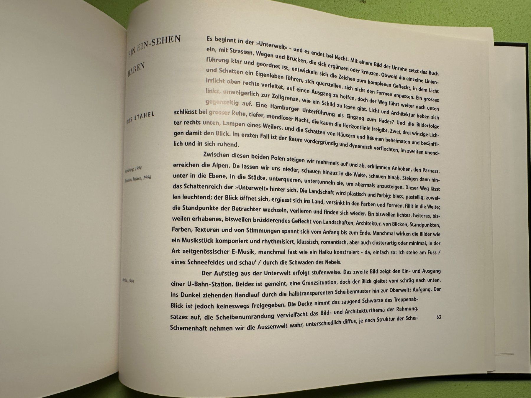 Bücher: Axel Hütte: Theorea. – Gebraucht aus Zürich von allp 7