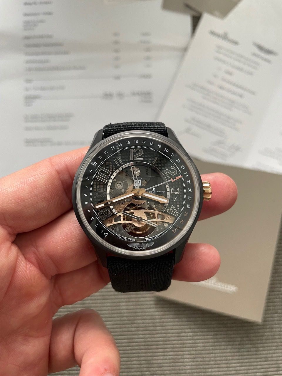 Jaeger-Lecoultre Orologi: Jaeger LeCoultre Amvox3 Tourbillon GMT – Nuovo (secondo la descrizione) da Zwischenflüh venduto da be6543 2