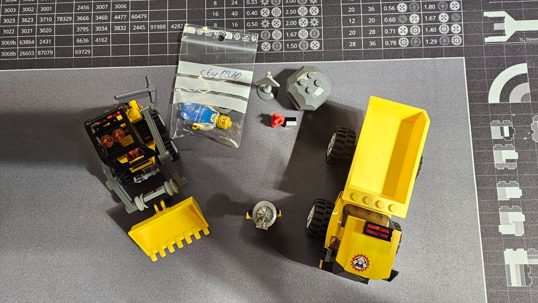Lego Kit di costruzioni: LEGO® City 4201 Bagger mit Kipplaster – Usato da Schneisingen venduto da 500_to_moon 1