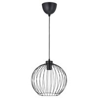 Schwarze Hängeleuchte (Ikea Grindfallet)
