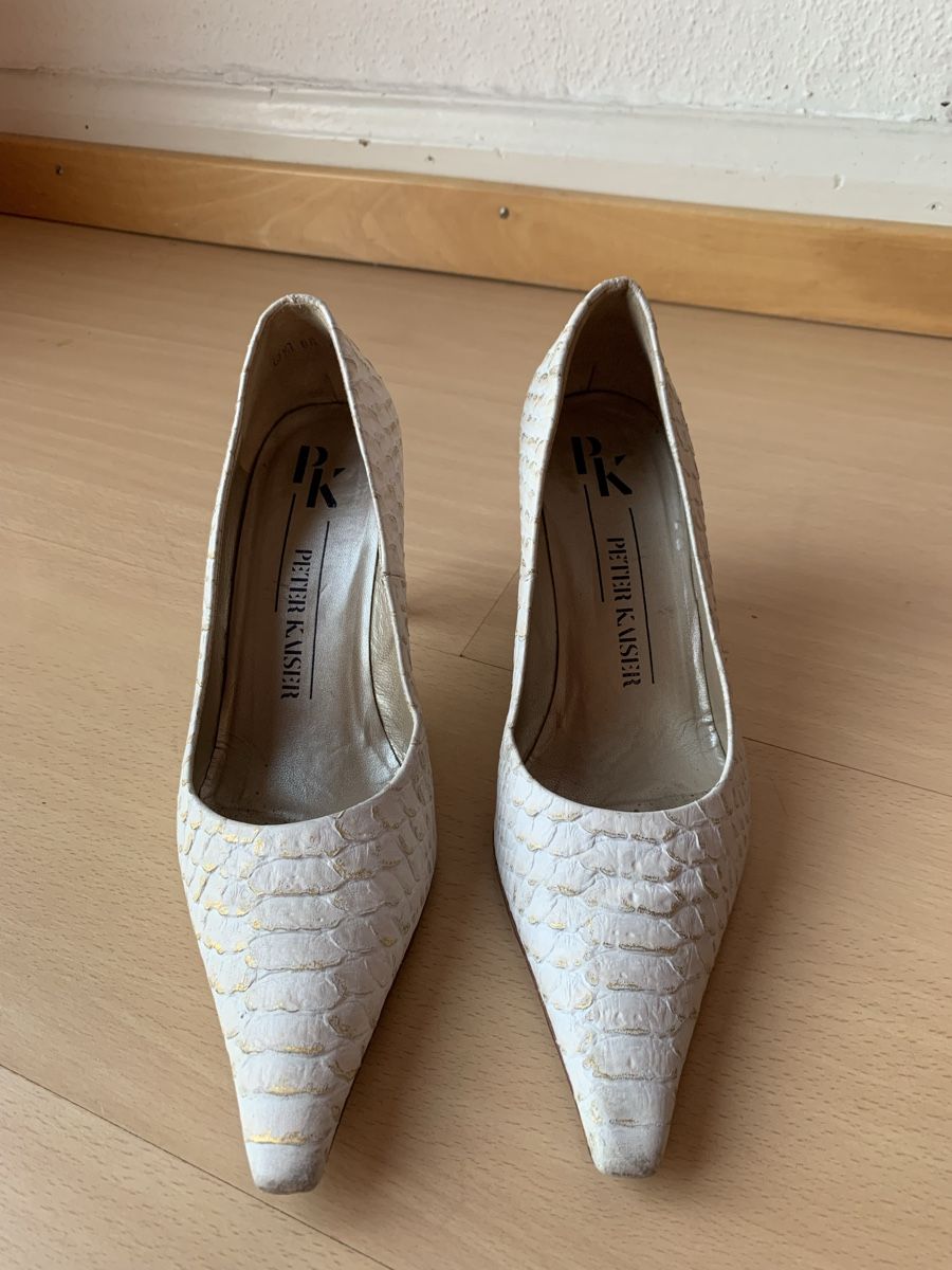 Scarpe da donna: Peter Kaiser Echtleder Pumps, Schlangenmuster, Grösse 36 – Usato da Luzern venduto da deb_dg6g 1
