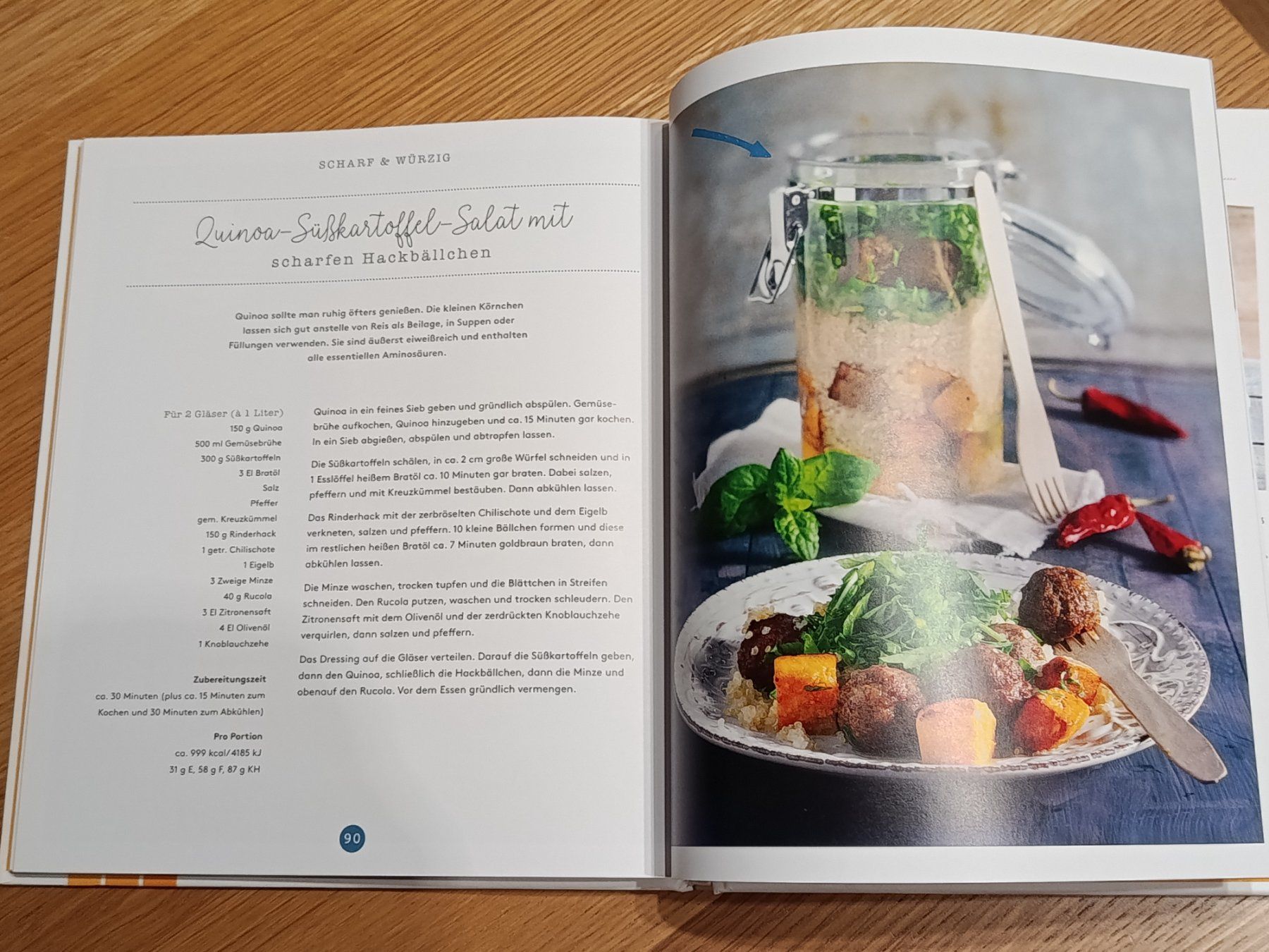 Libri: Kochbuch "Salat-Power im Glas" – Nuovo (secondo la descrizione) da Wangs venduto da son_klein 3