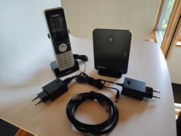 Yealink W60B(Station) mit W56H(Funktelefon) VoIP/SIP, DECT