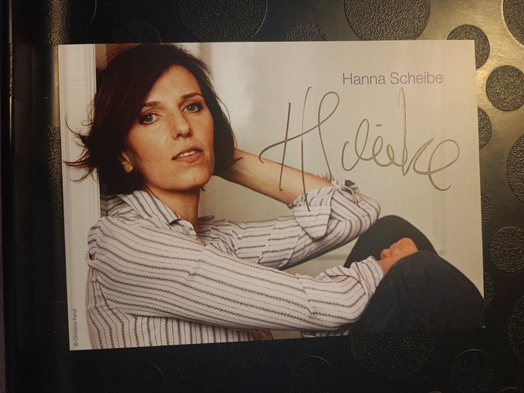 Autografi: Hanna Scheibe - handsigniert -Autogrammkarte – Usato da Menziken venduto da Artographs