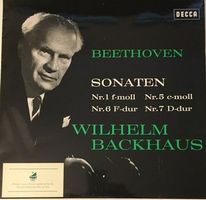 Beethoven – Sonaten Nr. 1, 5, 6 & 7 (LP, Backhaus)