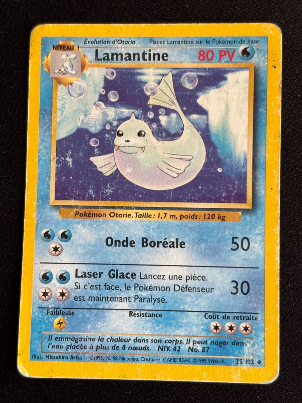 Pokémon Sammelbilder & Trading cards: Pokemon Lamantine - Set de Base 25/102 - Français – Gebraucht aus Bern von Big_GS