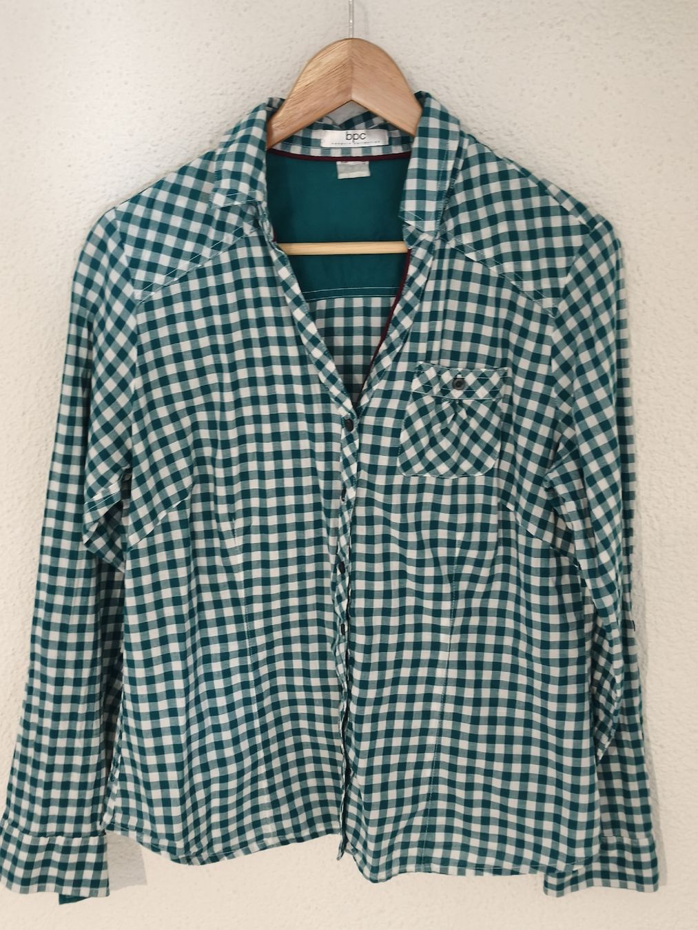 Camicette: Bpc Bluse, Gr. 42, Holzfäller Look, top Zustand  – Usato da Emmetten venduto da SecondhandSiska 4