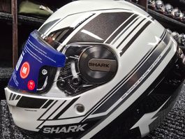 Casque Shark Integral Spartan RS Byhron blanc/noir brillant