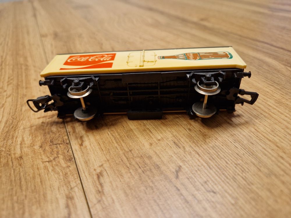 Wagon De Fret Electrotren H0 (1:87) – Coca Cola, Rouge, Très Bon état (sans OVP)