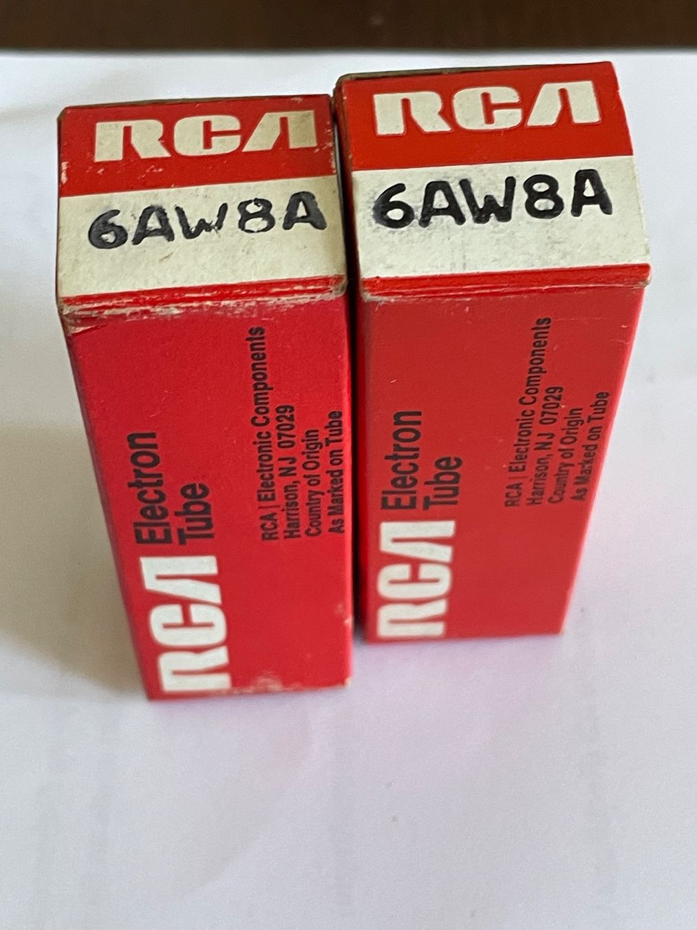 Radios: RCA 6AW8A ,2xnos Röhren – Neuf (Voir description) à Oftringen par Jradioman 4
