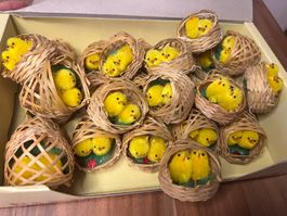 27 STÜCK KÜKEN FÜR OSTERN