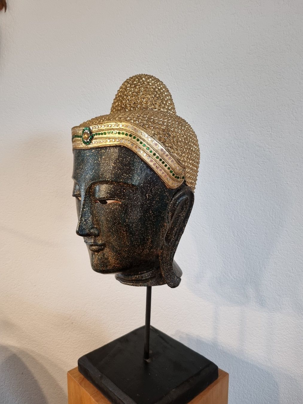 Sculture & Statue: Buddha Kopf aus Holz – Nuovo (secondo la descrizione) da Liestal venduto da Spider_124 1