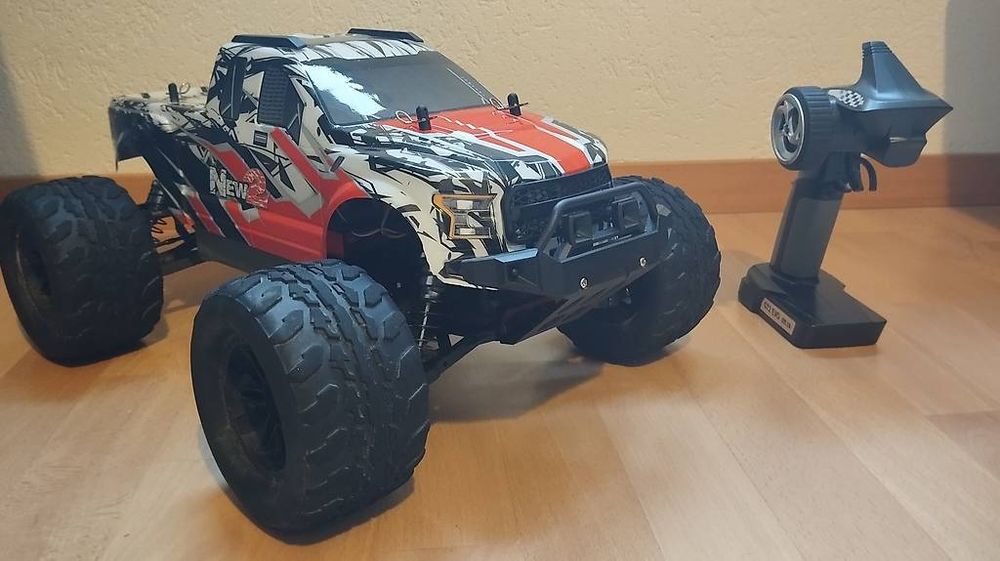 Reely 1:10 Truggy Roues complètes tout-terrain 5 rayons chrome 2 pc(s