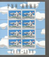 Feuille Pro Aero 1988 FDC