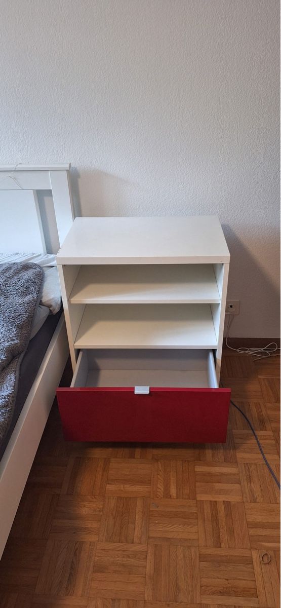 Scaffali: 2er Set Kommode, 1x Schrank, 1x Nachttisch – Usato da Muttenz venduto da 777338666 6