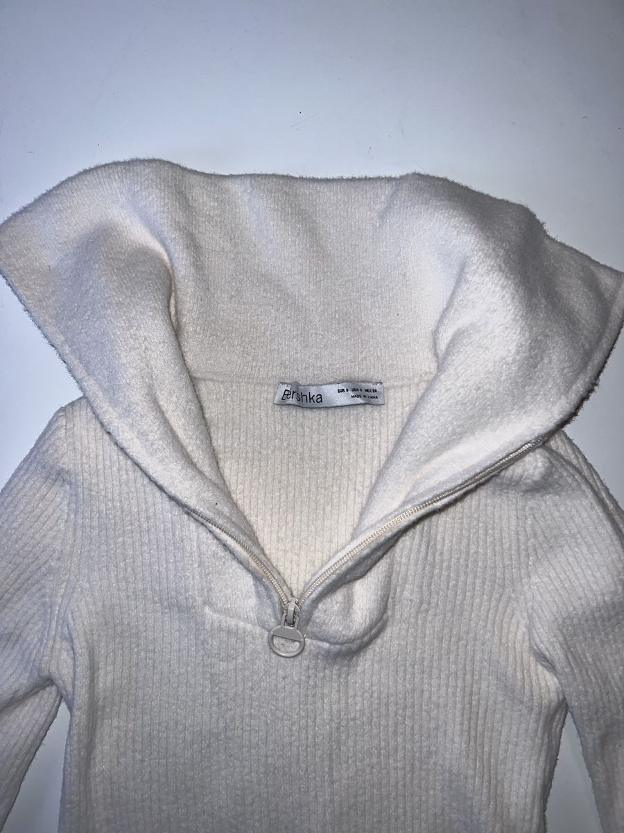 Bershka Top: Half Zip Pullover, cropped pulli – Nuovo (secondo la descrizione) da Zürich venduto da forestF4iry 1