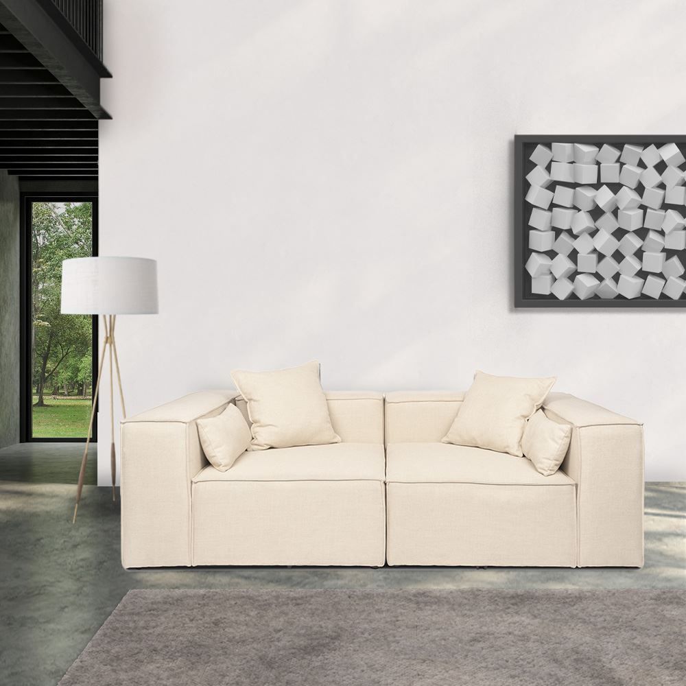 Divani: 20411 - Modulares Sofa VANES S - beige Couch – Nuovo e nell'imballaggio originale da Wallenwil venduto da toesstal-vertrieb