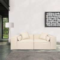 20411 - Modulares Sofa VANES S - beige Couch