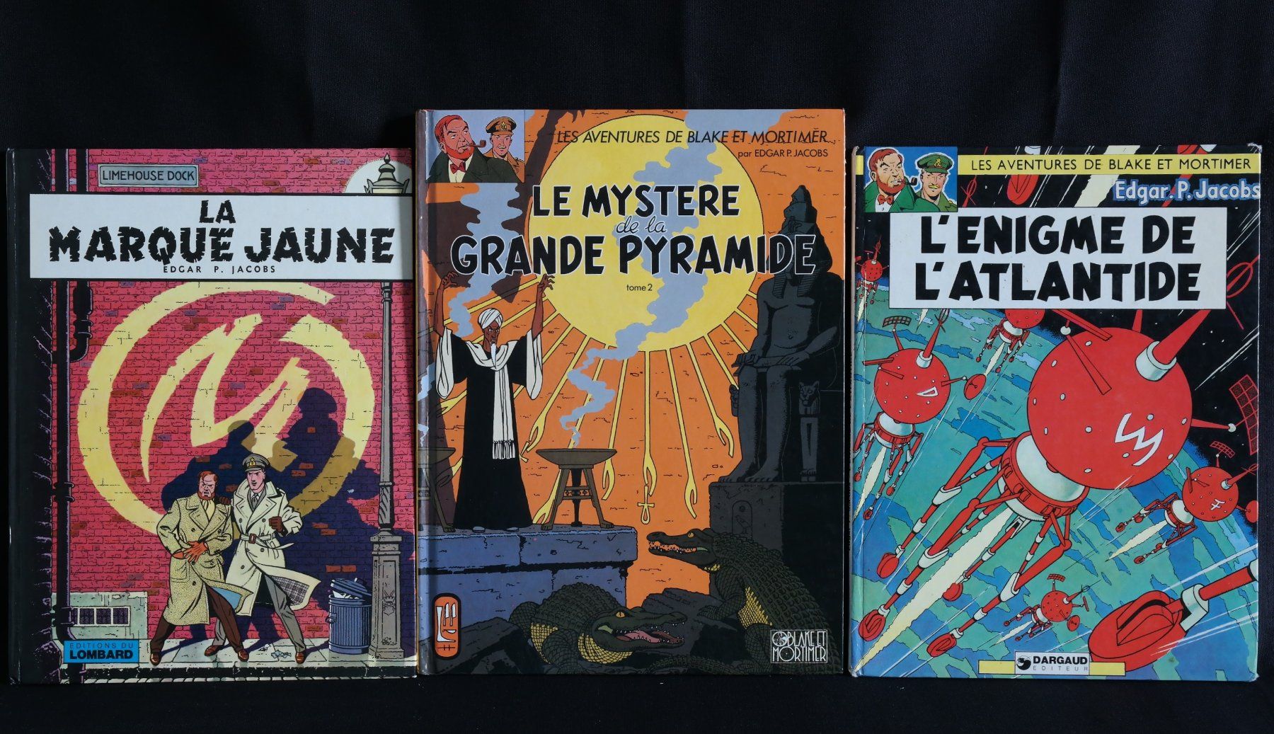 Fumetti: Edgar P. Jacobs, Lotto di 3 fumetti Blake e Mortimer!! – Usato da Vezia venduto da lel_xfz5