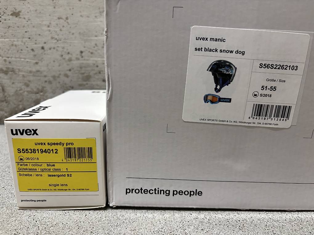 Helme: Kinder-Skihelm + Brille Uvex, Grösse 51-55 – Gebraucht aus Zürich von vir_6dgr 4