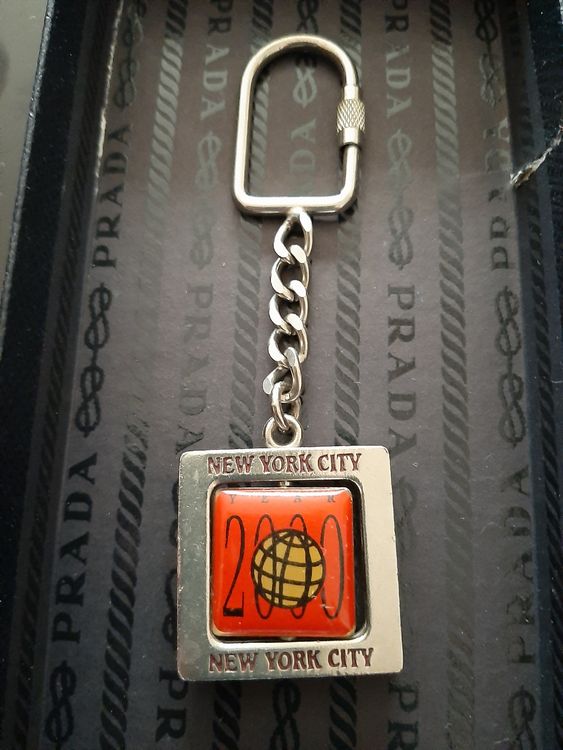 KIESENBERG 3D Schlüsselanhänger New York - Hochglanzpoliert 4,5cm Mit Geschenkbox