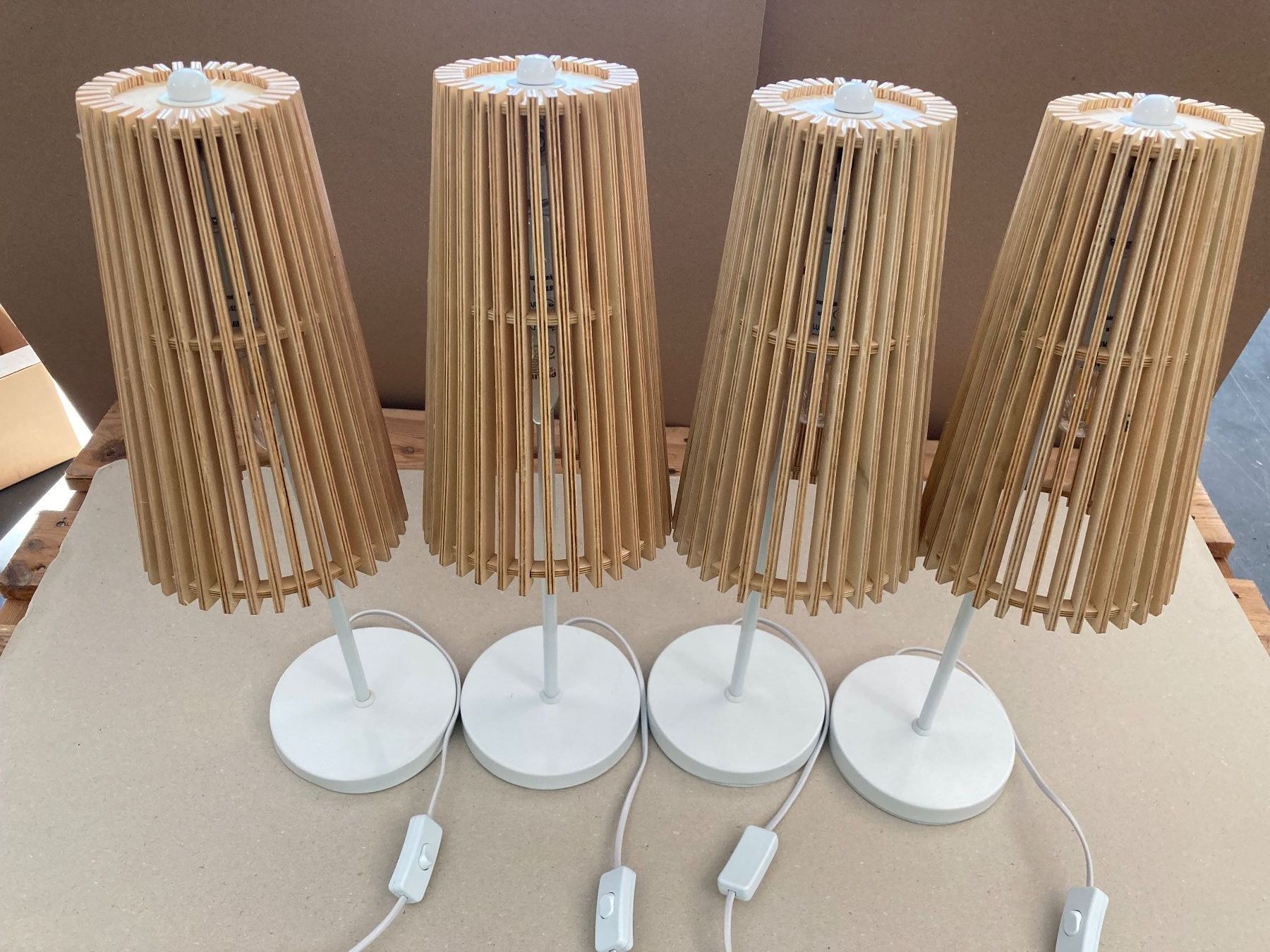 Lampade: Tischlampen 4 Stück – Usato da Belp venduto da blunier02