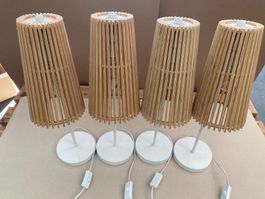 Tischlampen 4 Stück (50.- Fr.)